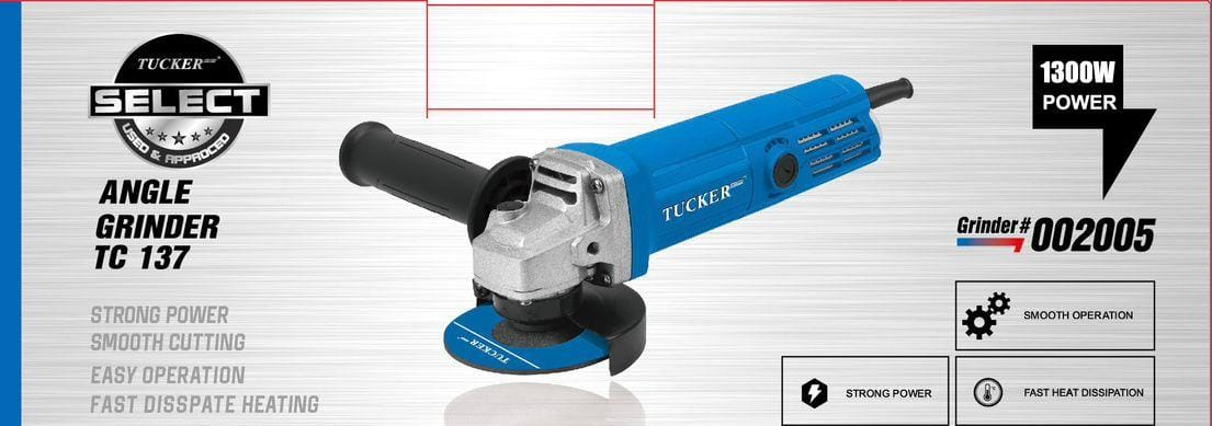 Tucker Angle Grinder